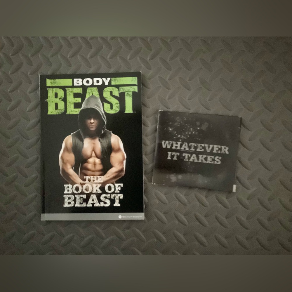 Body Beast Book and CD Workout Set
